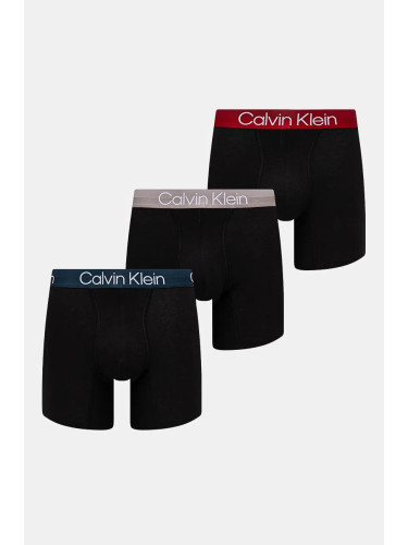 Боксерки Calvin Klein Underwear (3 броя) в черно