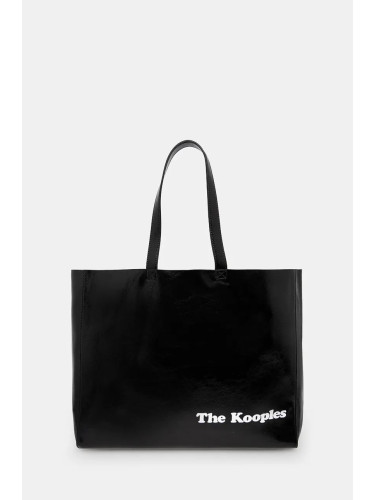 Чанта The Kooples в черно AFSA29013K