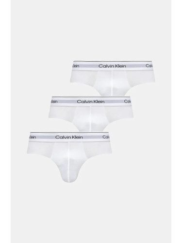 Слипове Calvin Klein Underwear (3 броя) в бяло 000NB3962A