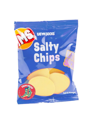 Детски чорапи Eat My Socks Salty Chips Blue