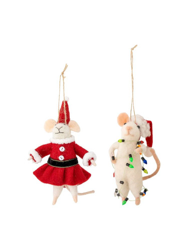 Декоративна висулка Bloomingville Peo Ornament (2 броя)