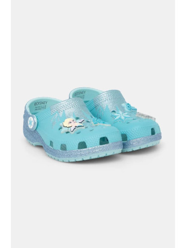 Детски чехли Crocs CLASSIC FROZEN ELSA CLOG в тюркоазено 210237