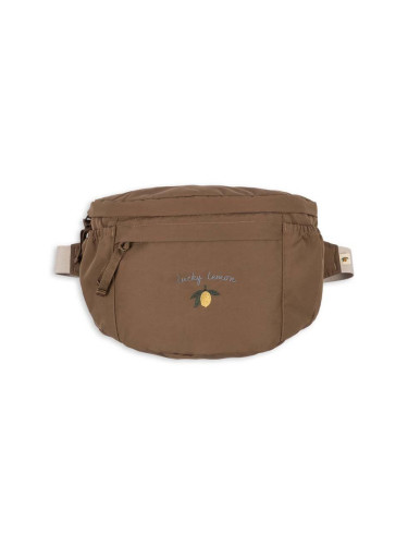 Чанта за кръст Konges Sløjd ALL YOU NEED BUMBAG в кафяво KS101314