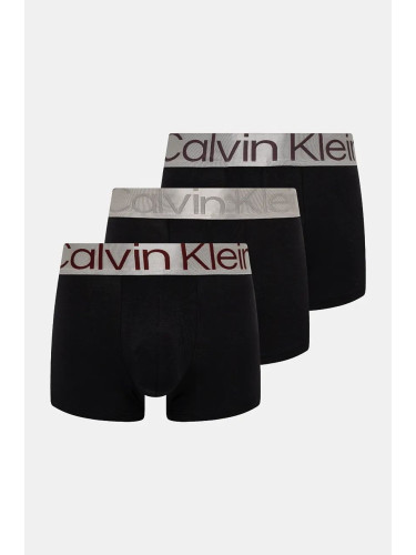 Боксерки Calvin Klein Underwear (3 броя) в черно