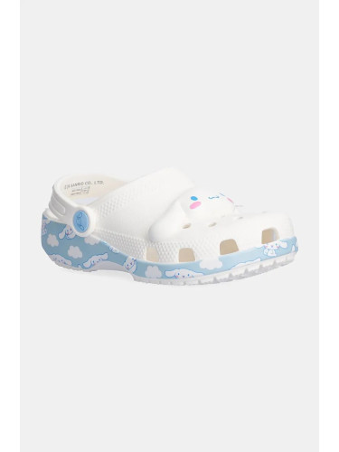 Детски чехли Crocs CLASSIC CINNAMOROLL CLOG в бяло 210344