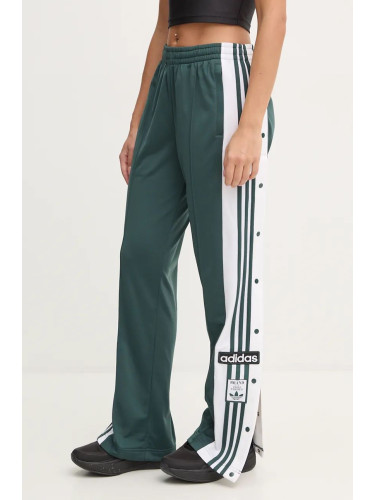 Спортен панталон adidas Originals Adibreak Pant в зелено с десен IZ2761