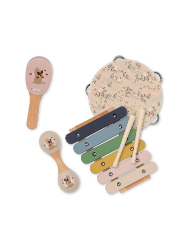 Комплект от музикални инструменти Konges Sløjd WOODEN MUSIC SETS FSC KS101747