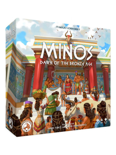  Настолна игра Minos: Dawn of the Bronze Age - Стратегическа