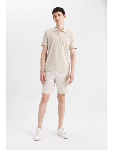 DEFACTO Regular Fit Gabardine Bermuda Shorts