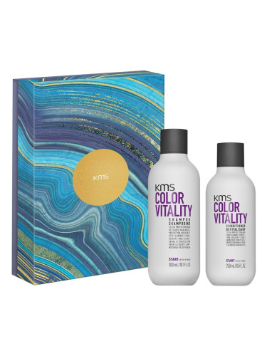 KMS Color Vitality Duo Set подаръчен комплект за боядисана коса