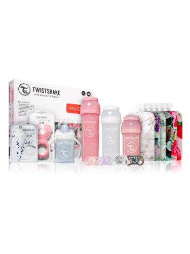 Twistshake Bottle Set комплект за деца for Girls