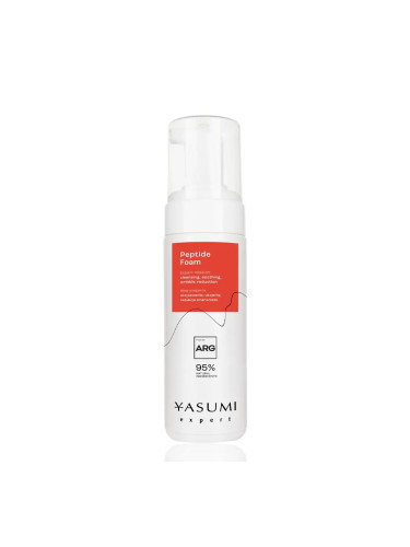 Почистваща пяна за лице и грим с Пептиди YASUMI Expert ARG Peptide Foam