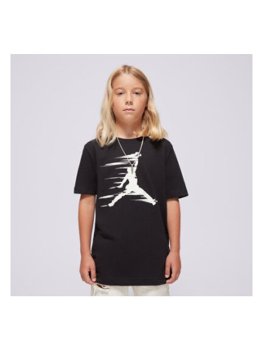 Jordan Тениска Jdb Mvp Motion Jumpman Ss Tee Boy детски Дрехи Тениски 95D262-023 Черен