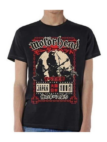 Motörhead Риза Loud in Osaka Unisex Black M