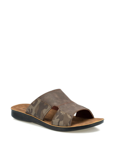 KINETIX  Reston Brown Man Slipper