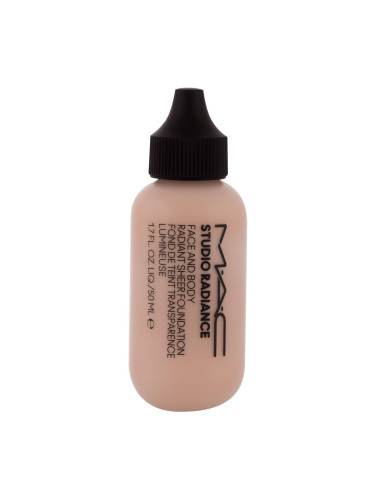 MAC Studio Radiance Face And Body Radiant Sheer Foundation Фон дьо тен за жени 50 ml Нюанс N3