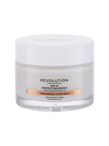 Revolution Skincare Moisture Cream Normal to Dry Skin SPF15 Дневен крем за лице за жени 50 ml увредена кутия