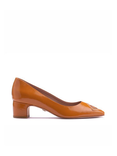 МОСТРА Nо37 - FIORELLINI PUMP LEATHER PERU BROWN