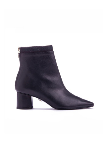 МОСТРА No37 - EMBROIDERED SOCK BOOT BLACK