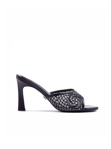 АРХИВ - CROCHET MULE BLACK