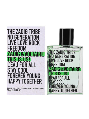 Zadig & Voltaire This Is Us! L'Eau For All EDT Тоалетна вода унисекс 50 ml /2022