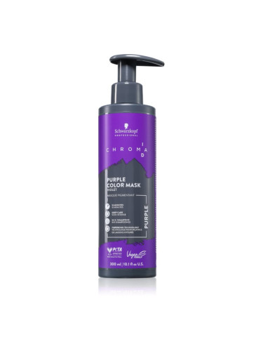 Schwarzkopf Professional Chroma ID Color Mask Интензивна възстановяваща цветна маска За коса цвят Purple 300 мл.