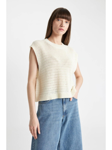 DEFACTO Relax Fit Sleeveless Sweater