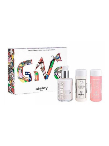 Sisley Set Lait Démaquillant 125 Ml + Tonique Aux Fleurs 100 Ml + Emulsion Ecologique 125 Ml Комплект