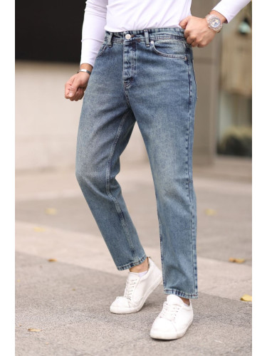 Trendyol Medium Blue Boyfriend Jeans