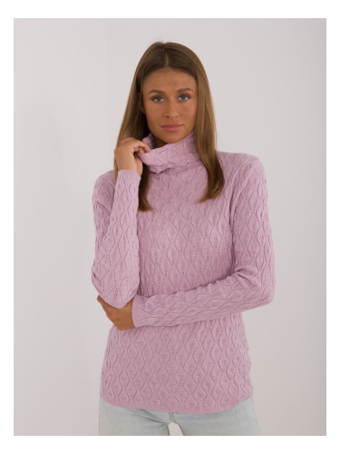 Light purple turtleneck