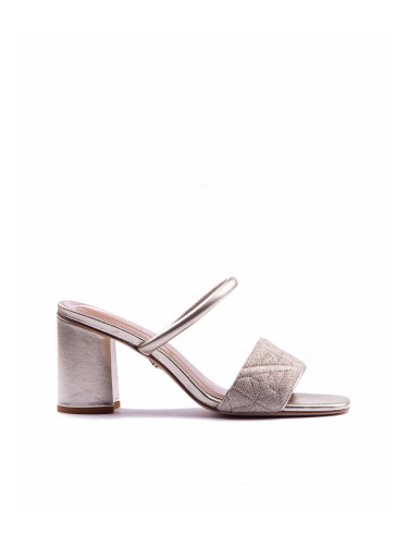 АРХИВ - FULL FIBRE MULE SILVER METALLIC