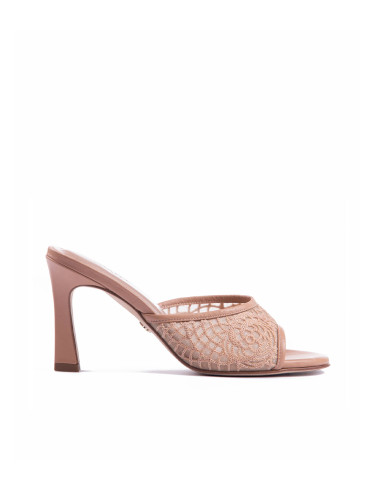 АРХИВ - CROCHET MULE TAN