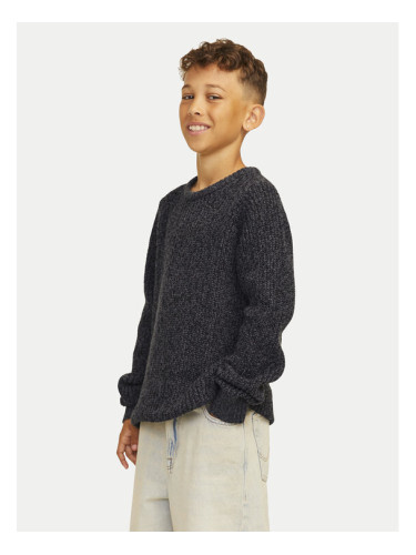 Jack&Jones Junior Пуловер Ones 12267510 Сив Regular Fit