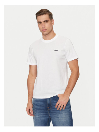 Schott NYC Тишърт TSCLAWS1 Бял Regular Fit