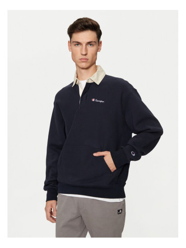 Champion Суитшърт 220708 Тъмносин Relaxed Fit