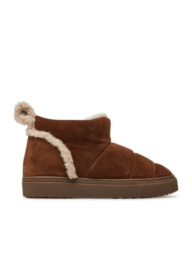 Inuikii Апрески Shearling Slipin 75202-010 Кафяв