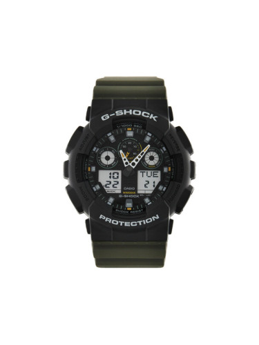 G-Shock Часовник Two Tune Utility GA-100TU-1A3ER Каки