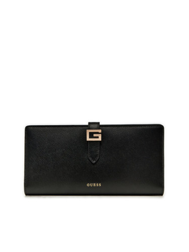 Guess Голям дамски портфейл RW1698 P4401 Черен