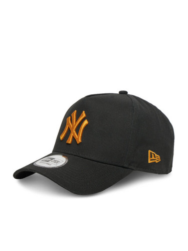 New Era Шапка с козирка New York Yankees League Essential 9FORTY E-Frame 60580696 Черен