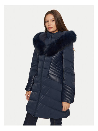 Guess Зимно палто New Oxana W4BL61 WGLZ0 Тъмносин Regular Fit