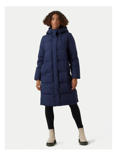 Vero Moda Зимно палто Erica Holly 10251595 Тъмносин Regular Fit