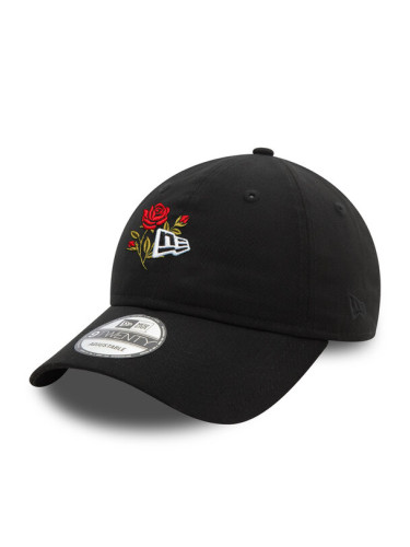 New Era Шапка с козирка Rose Icon 9TWENTY 60580796 Черен