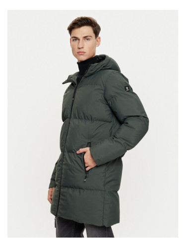 Brunotti Зимно палто Bigmain 2421180003 Зелен Regular Fit