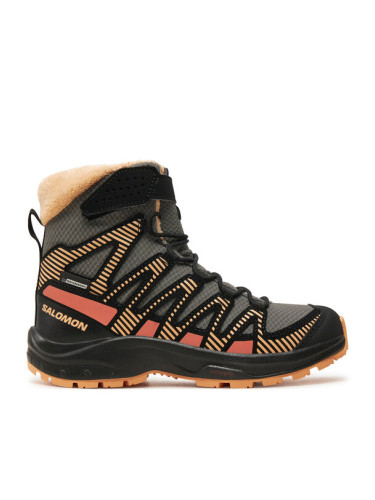 Salomon Апрески Xa Pro V8 Winter Cswp J L47780000 Черен