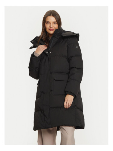 Guess Зимно палто Belkisa W4BL0B WGJR2 Черен Regular Fit