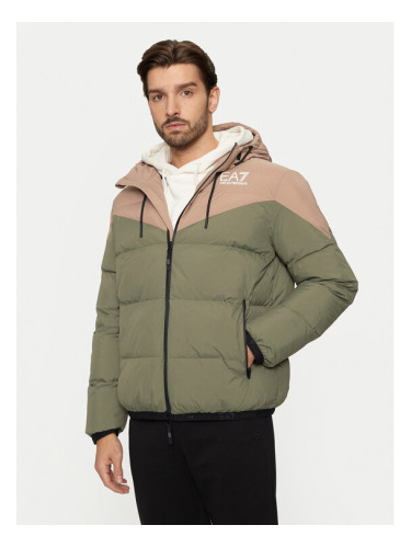 EA7 Emporio Armani Зимно яке 6DPB30 PNDOZ 1846 Зелен Regular Fit