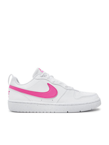 Nike Сникърси Court Borough Low Recraft (GS) DV5456 113 Бял