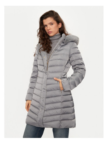 Geox Зимно палто Bettanie W4626H T3122 F1787 Сив Regular Fit