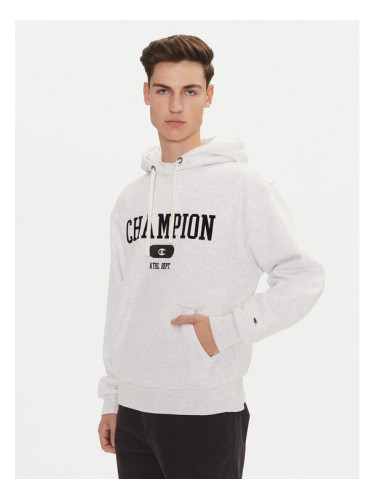 Champion Суитшърт 220430 Сив Regular Fit