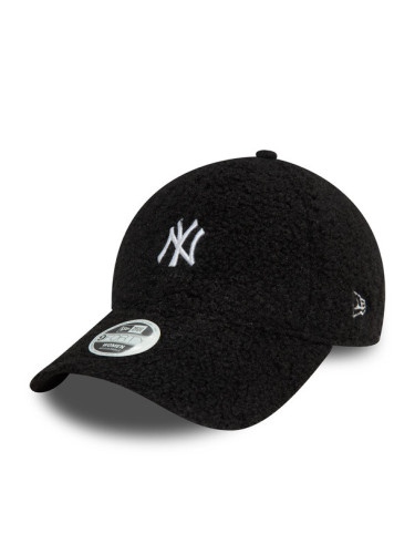 New Era Шапка с козирка Borg New York Yankees 9FORTY 60580742 Черен